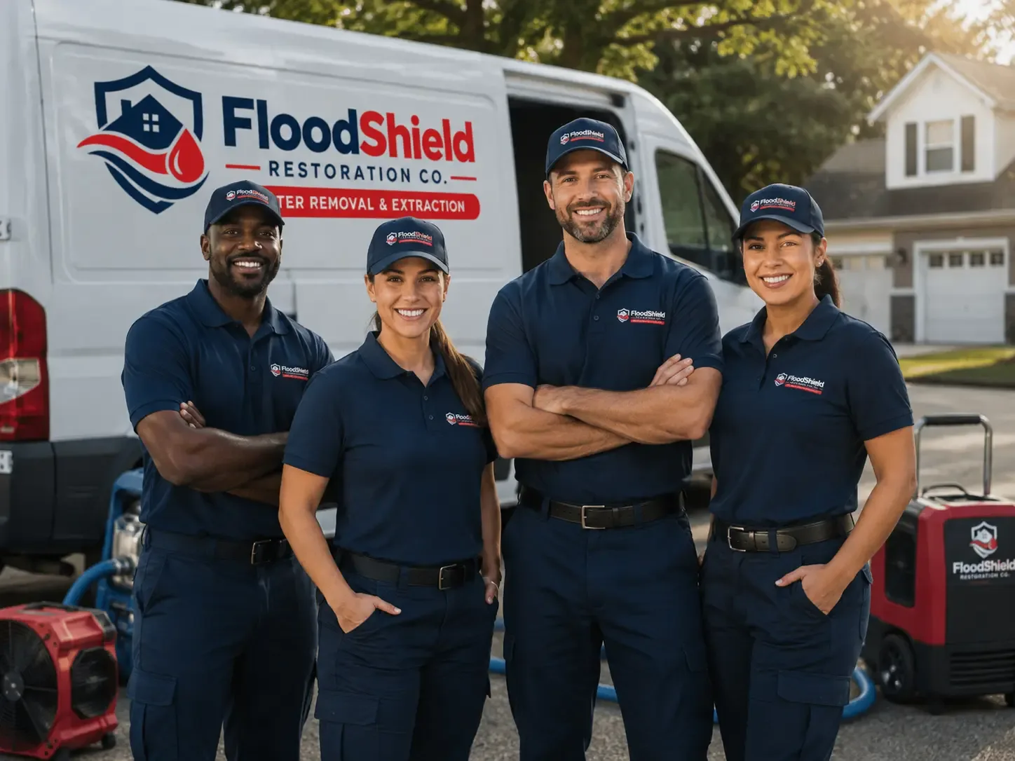 Flood Damage Restoration company in Freelandville, IN
